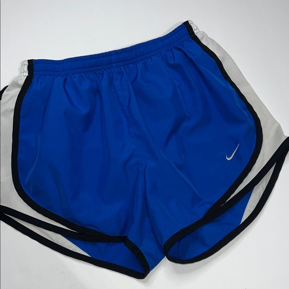 Nike Pants - Nike Women's Athletic Shorts in Blue and White size Small